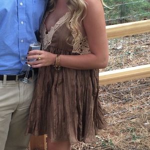 Free People Olive Dress